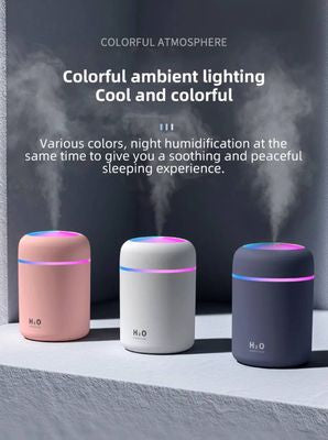 Portable 300ml Aroma Diffuser and Purifier Humidifier