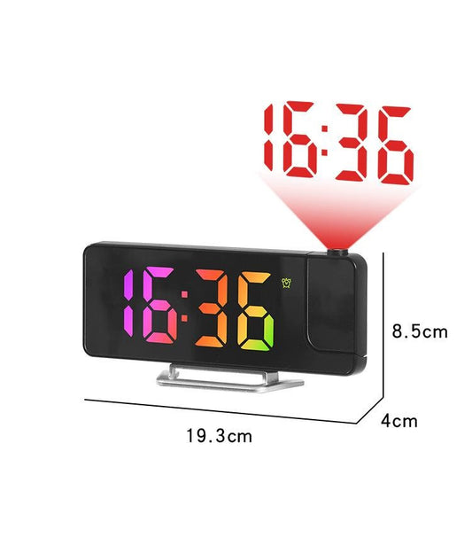 LED Digital Projection Desk Clock