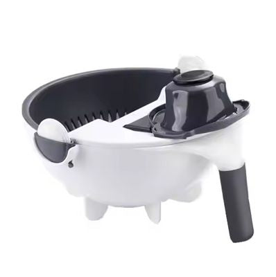 Multipurpose Vegetable Cutter with Rapid Drain Basket