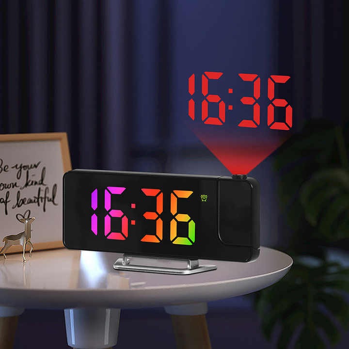 LED Digital Projection Desk Clock