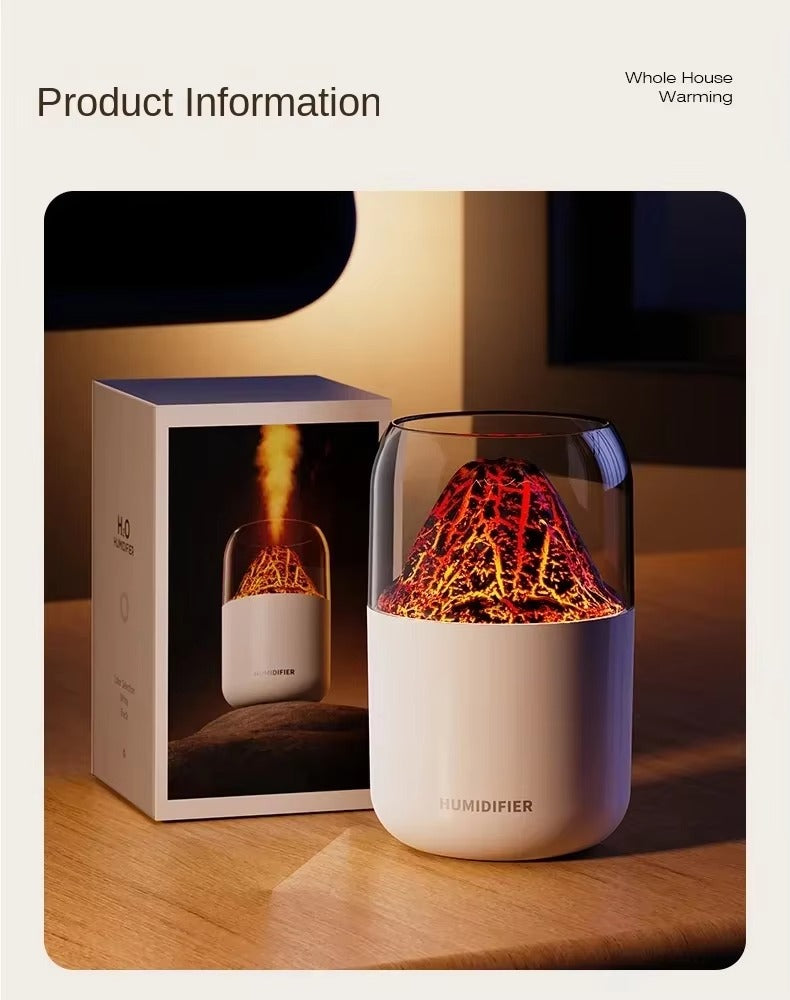 Volcano Fire Flame Humidifier